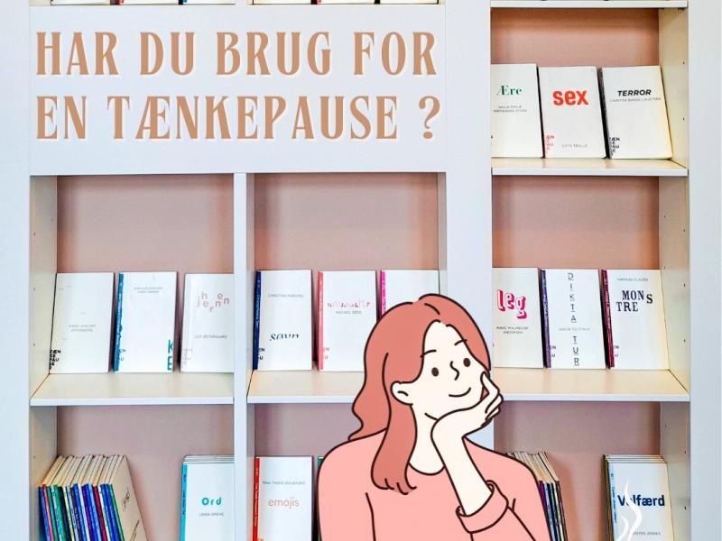 Reol med Tænkepauser